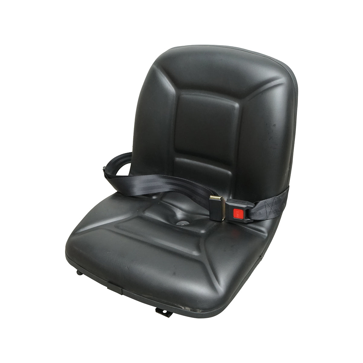 Universal seat with seat belt for tractor and machinery, forklift
